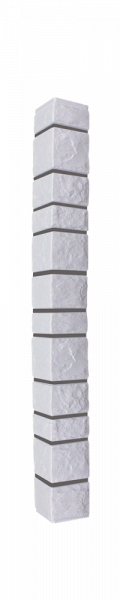 Фактурный угол «Брусчатка Доломит», цвет Серо-голубой