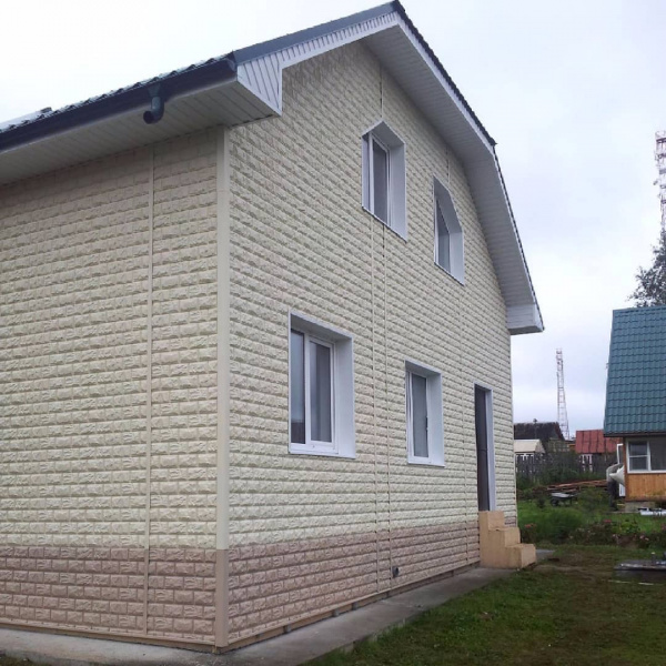 Фасадная панель «Альпийский», цвет Слоновая кость в Краснодаре, Доломит